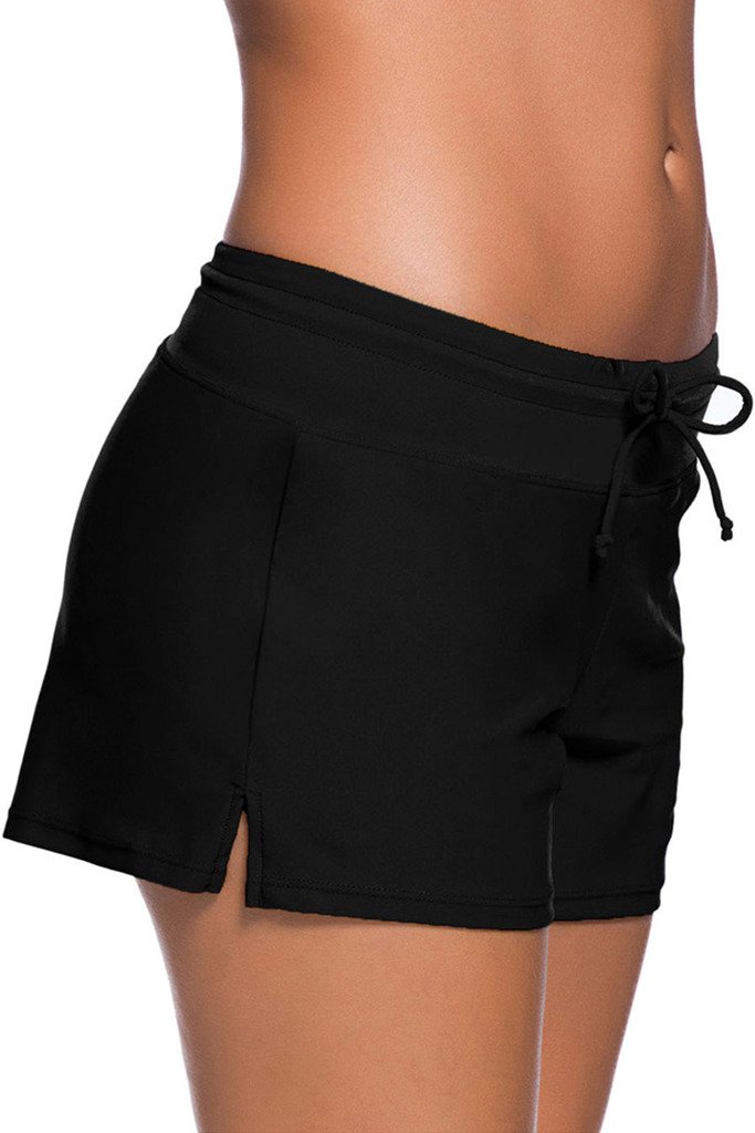 Cokar Damen Badeshorts Swimhose Badehose Sport Zweiteiler Bademode Swim Shorts