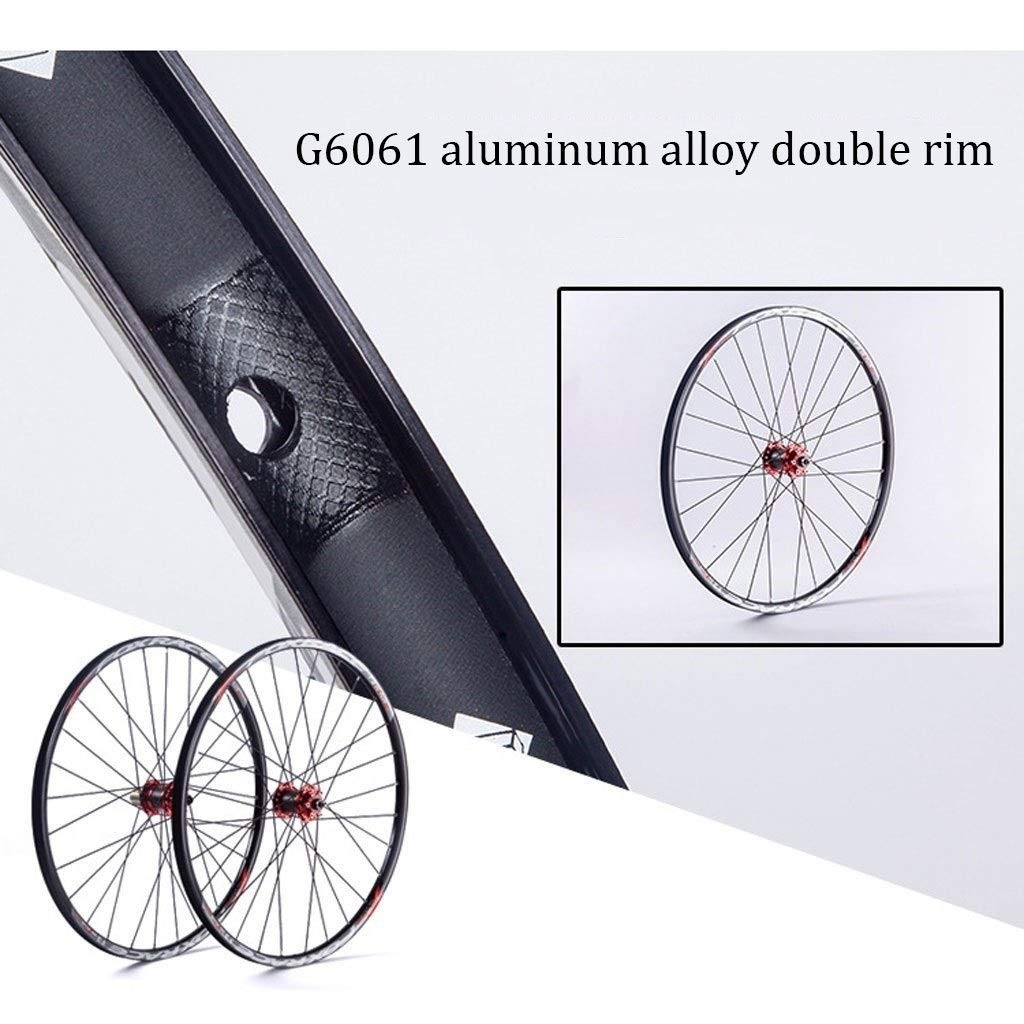 Amazon.co.jp: CHICTI 26インチ 山 自転車ホイールセット、 二重壁 超