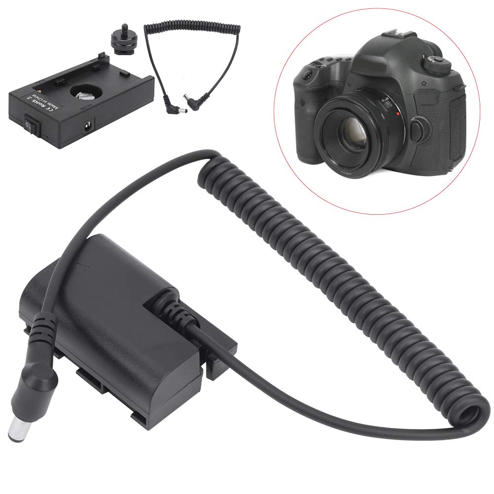Juego de tarjeta de batería ficticia de decodificación completa para cámara SLR 7D con alimentación F970, protección contra cortocircuitos