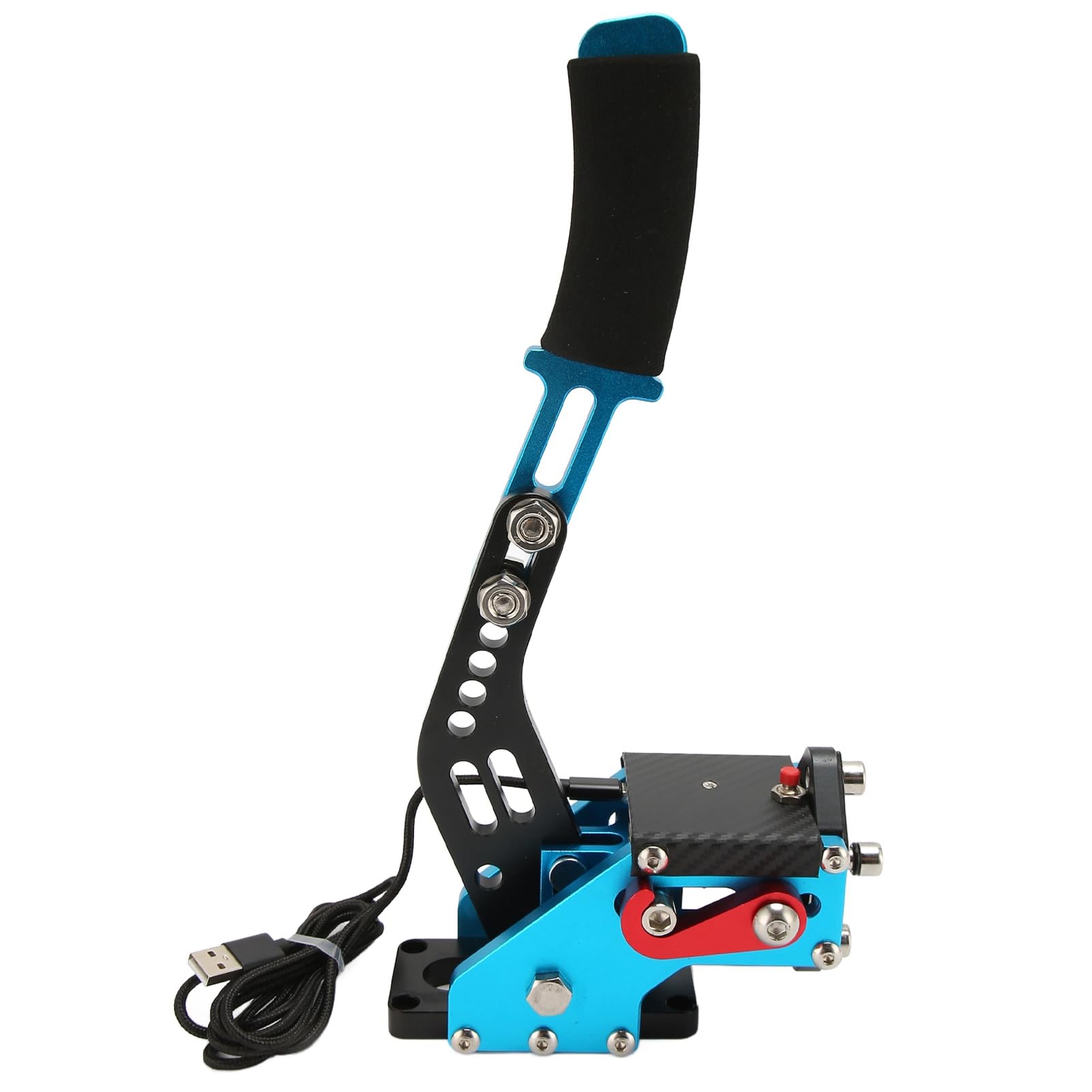 Freno a Mano USB per ONE Series S X PC - Gioco di Corse per Logitech G920, 64 Bit Sim Racing Universale (Blu)