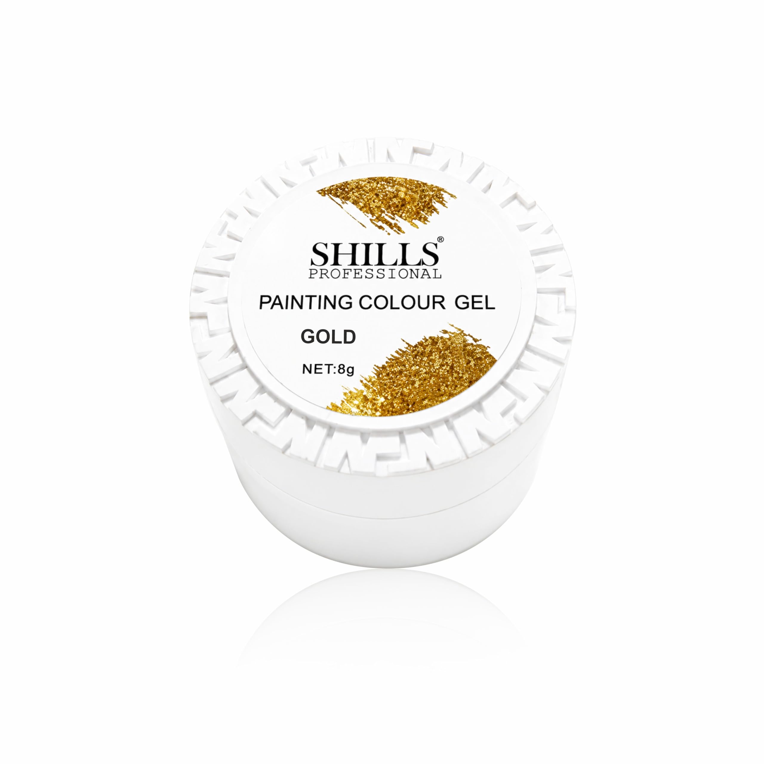 SHILLS PROFESSIONAL Painting Gel Gold for Metallic Nail Art & Creative Manicures-image-40