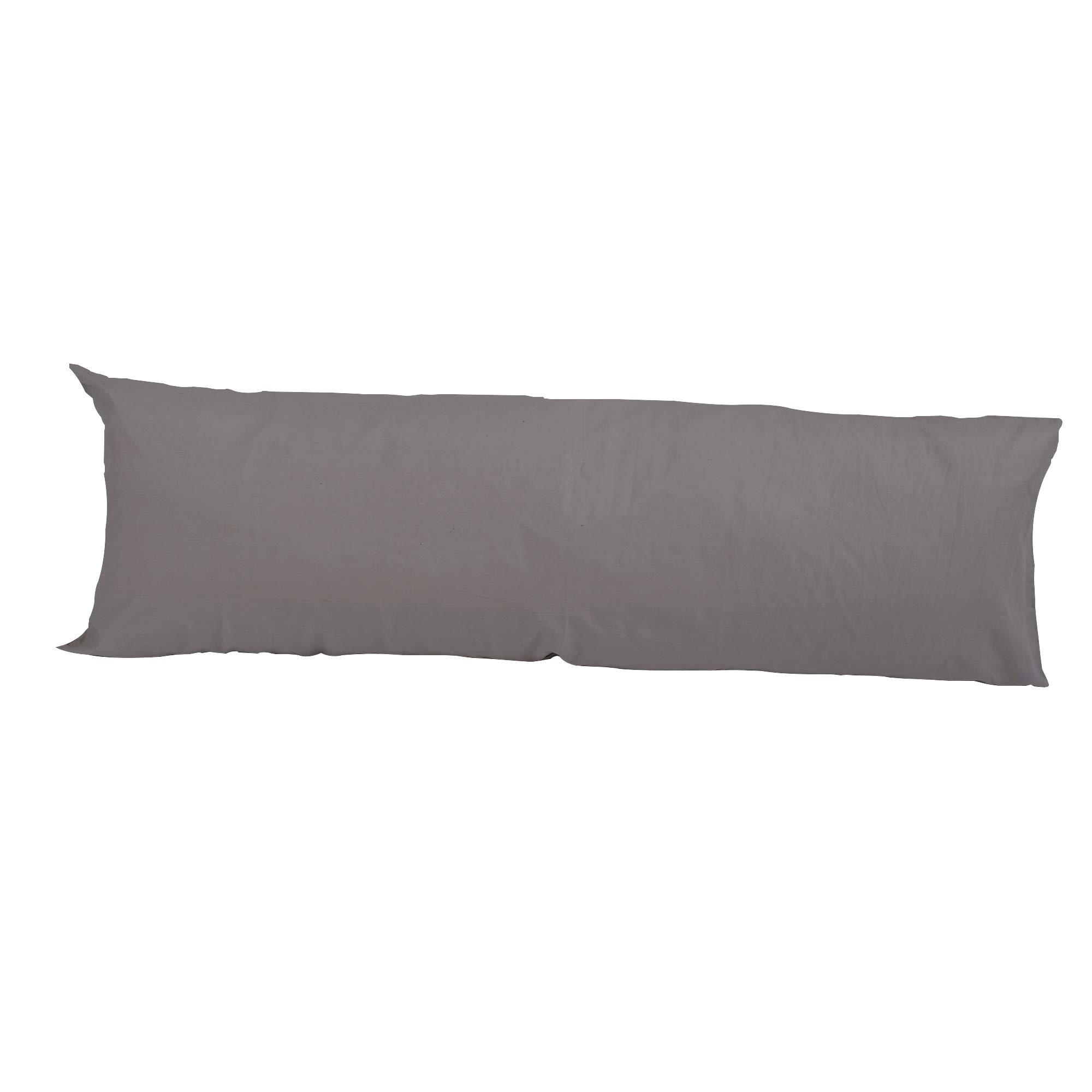 Lyallpur Grey 3Ft Single (36") Long Bolster Orthopaedic Nursery Maternity Pregnancy Support Pillow Case Only (Grey)