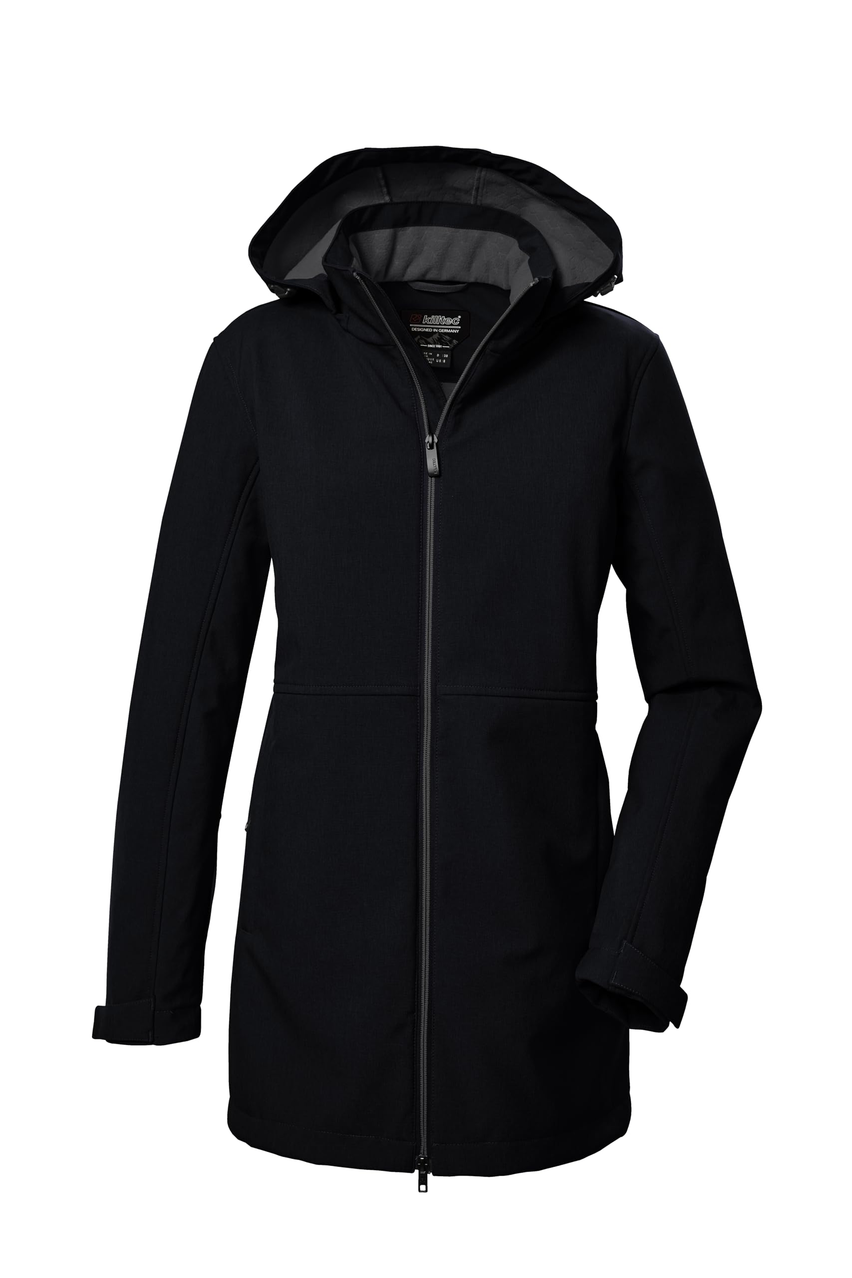 Killtec Kow 95 Wmn Sftshll Prk Parka softshell/chaqueta softshell con capucha con cremallera Mujer