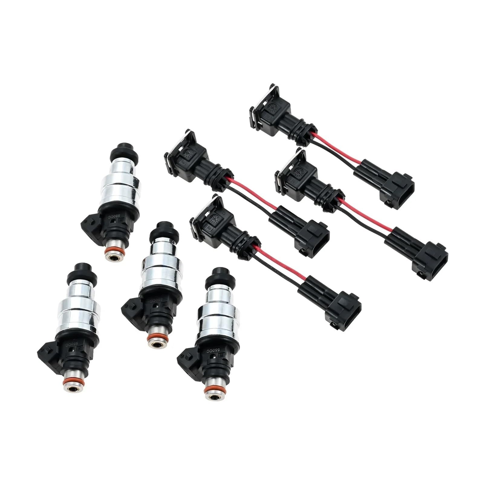 Zestaw do wymiany paliwa 550 cm3 z okablowaniem wtryskiwacza Honda OBD1 OBD2 B16 B18 B20 D15 D16 D18 H22