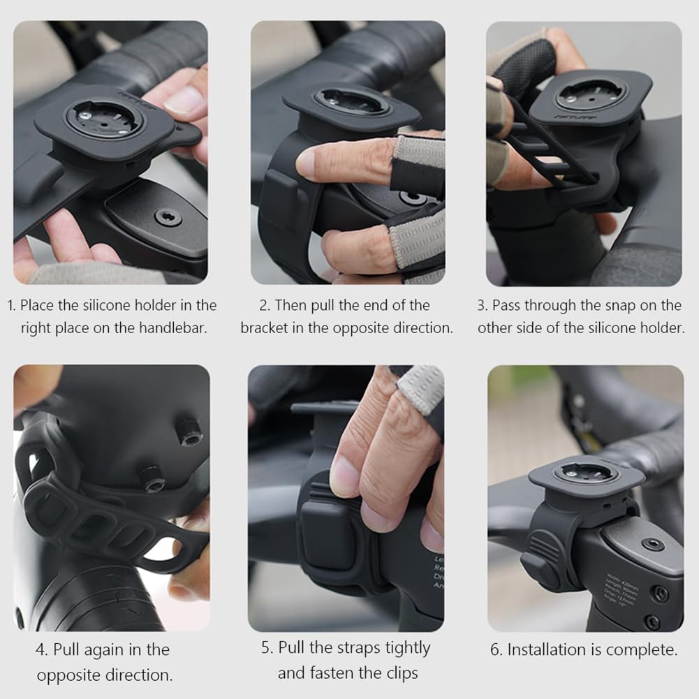 Silicone Bicycle Computer Mount Bike Computer Stand Cycling