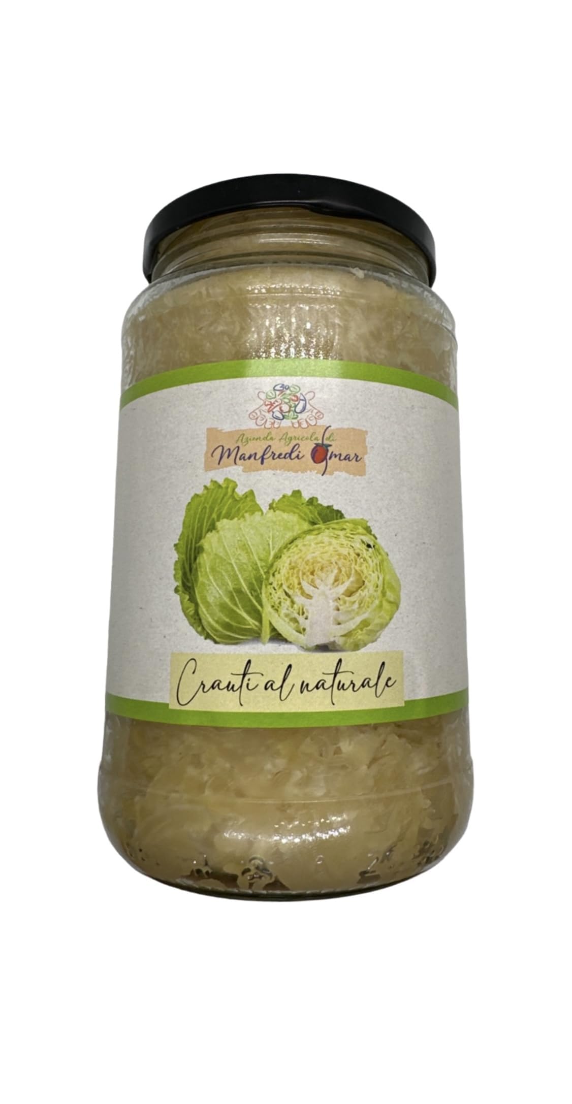 Crauti Trentino Alto Adige - Vaso da 500g Gusto Autentico e Salute in Ogni Morso | Made in Italy (set 12 vasi)