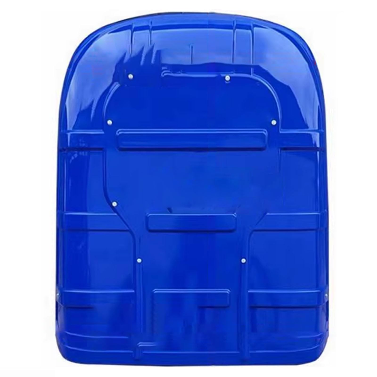 OWOHYG Mower Canopy Universal Tractor Canopy Plastic Tractor Roof Canopy With Metal Diagonal Bracing Equipped Tractors And Mowers 4 Color Choices*2 Sizes.Blue-136 * 110cm