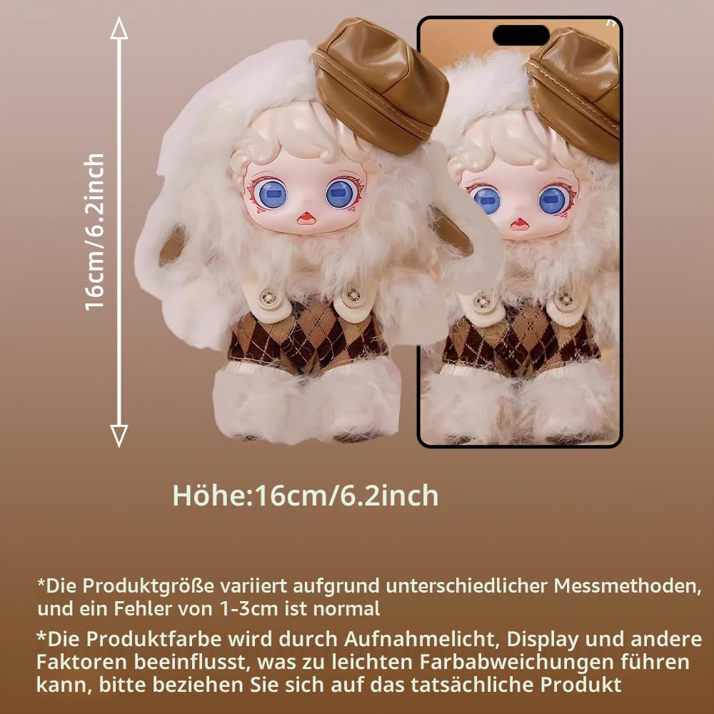 niannyyhouse Plüschpuppe Blind Box, Forgotten Realms Serie, gefüllte Plüschfiguren, niedliche Sammlerstück-Ornamente (1 Stück)