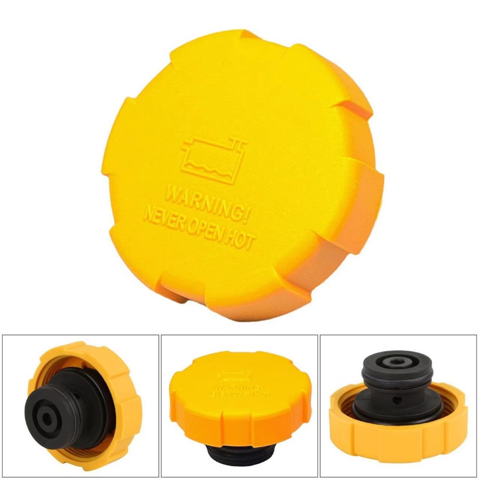 Compatible con Vauxhall Zafira Mk2 B A05 2005 2006 2007-2014 1304677 09202799 01304677 Depósito de expansión Tapa del radiador
