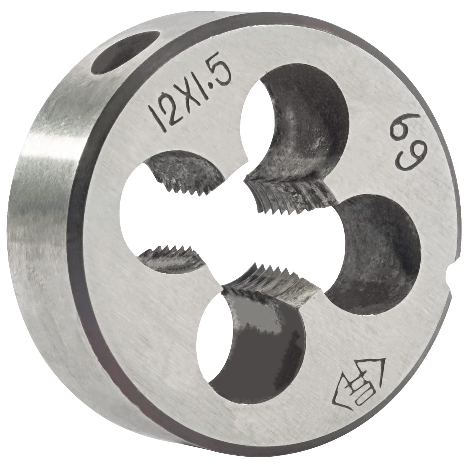 M12X1.5 Metric Round Die Right Hand