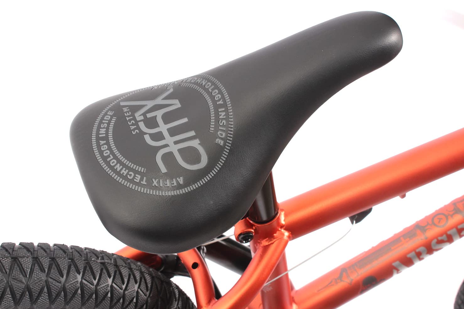 KHEbikes BMX Vélo Arsenic, 18 Pouces, Rotor Affix 360° breveté, cuivre Rouge, pour Enfants et Adolescents, Poids Super léger - Seulement 10,1kg !