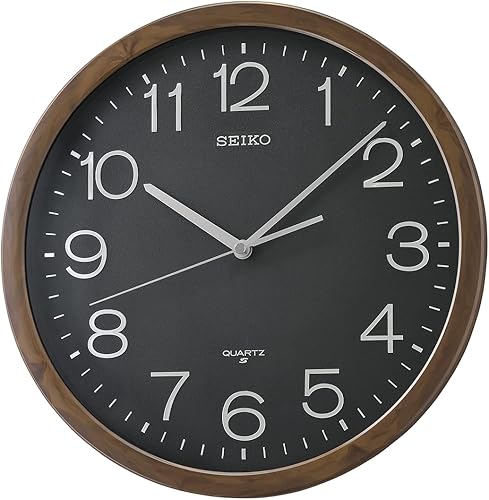 Miniatura 2 de Seiko Shigato - Reloj de pared, color negro