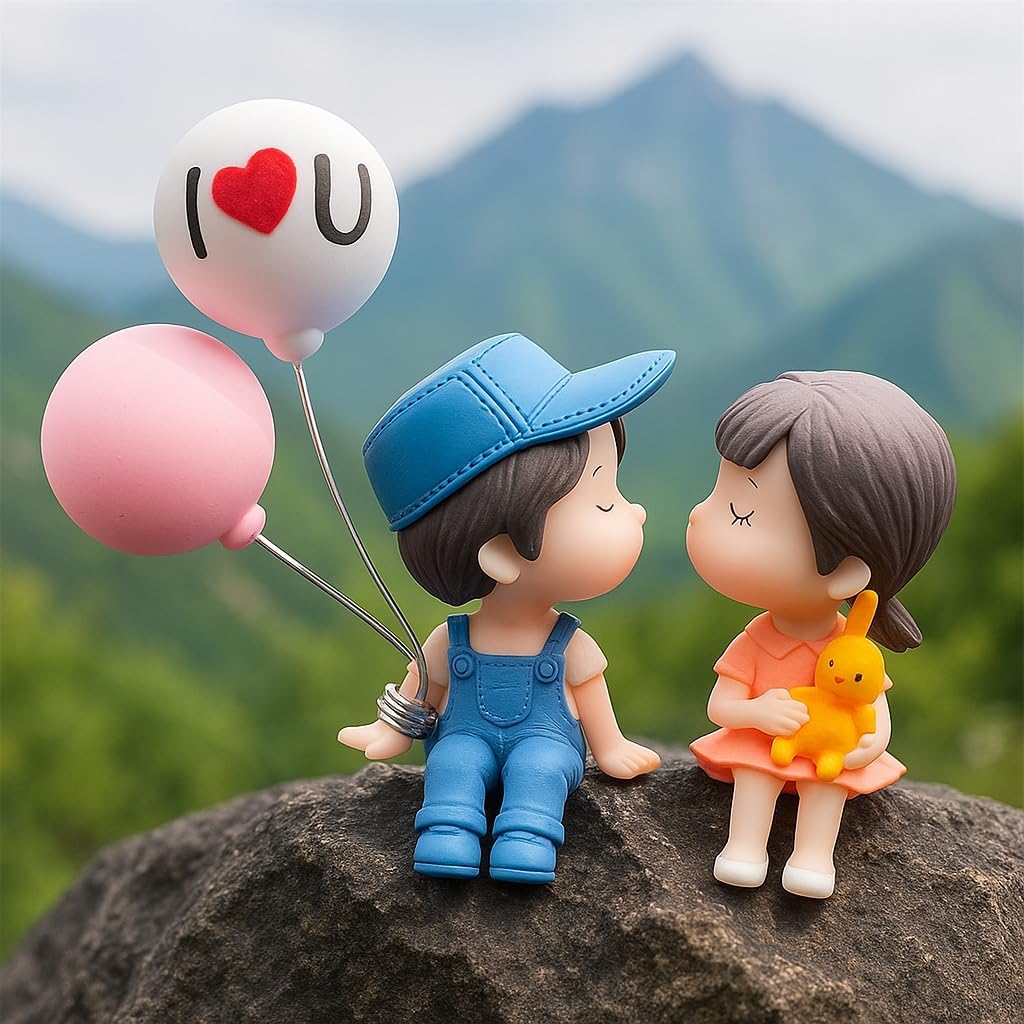 Car Dashboard Accessories Cute Cartoon Couples Action Figure Figurines Balloon Ornament car Dashboard Toys Auto Interior Dashboard Accessories for car Interior Dashboard Decoration?-image-10