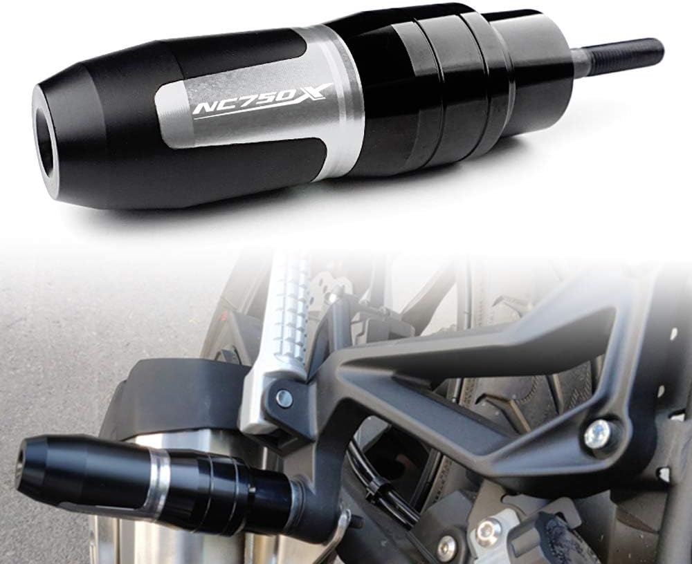 For Honda NC750X NC 750X NC750 X Motorcycle CNC Accessoires Falling protection Exhaust Slider Crash pad slider logo NC750X