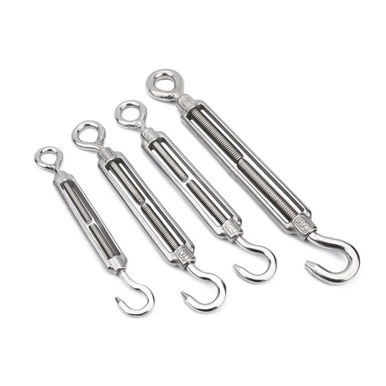 304 Edelstahl Spannschlösser Haken und Ösenschrauben Typ OC Typ Rigging Sailling Drahtseil Spannvorrichtung(M27 1PC)