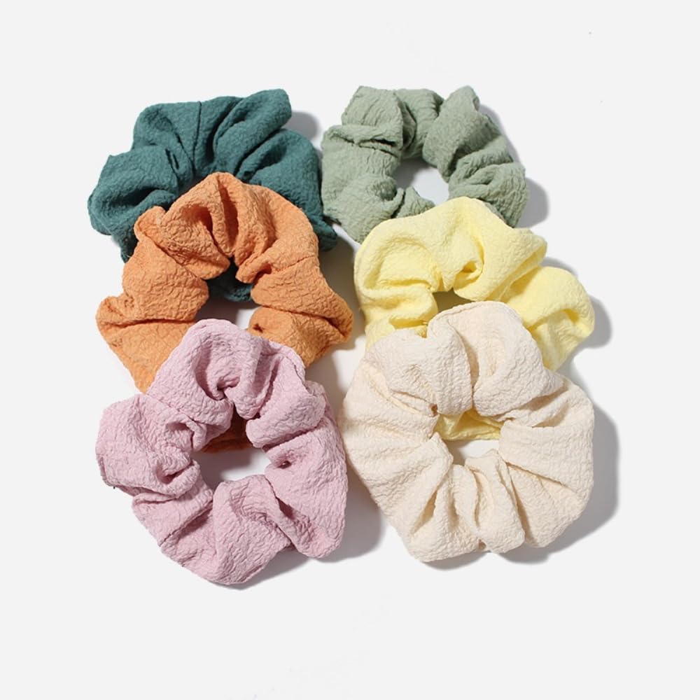 Pack of 3 Hair Bobbles for Women Soft Hair Rings, Large Elastic Scrunchies, Cute Hair Bands, Hair Accessories - Image 4
