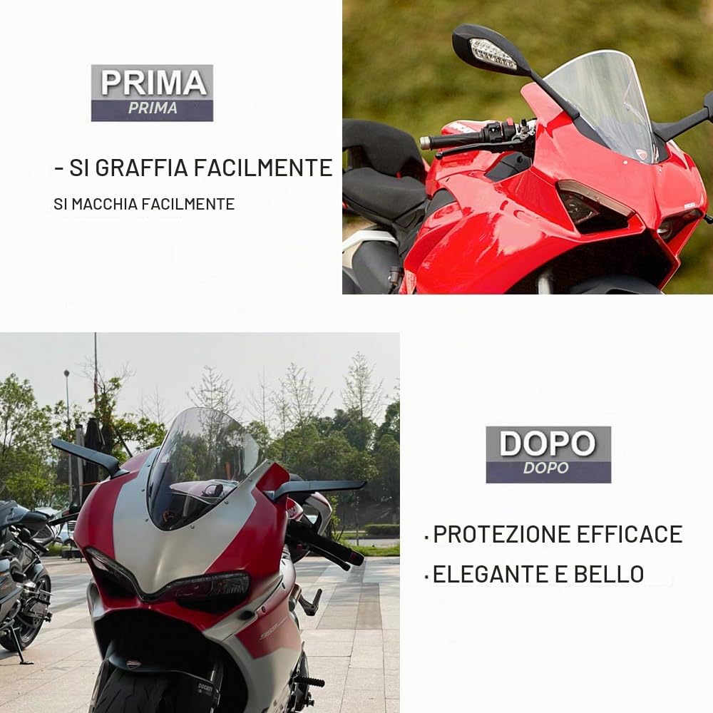 Specchietti retrovisori per moto Specchietto retrovisore regolabile in alluminio per Panigale V2 955 V4 1100 Specchietti laterali girevoli