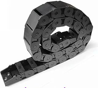 Bridge Cable Chain 1m/1000mm Bridge Cable Chain 15 * 15/20/30/40/50mm Wire Transmission Carrier Plastic Drag Towline for 3D Printer Engraving Machine (Color : 15x15)