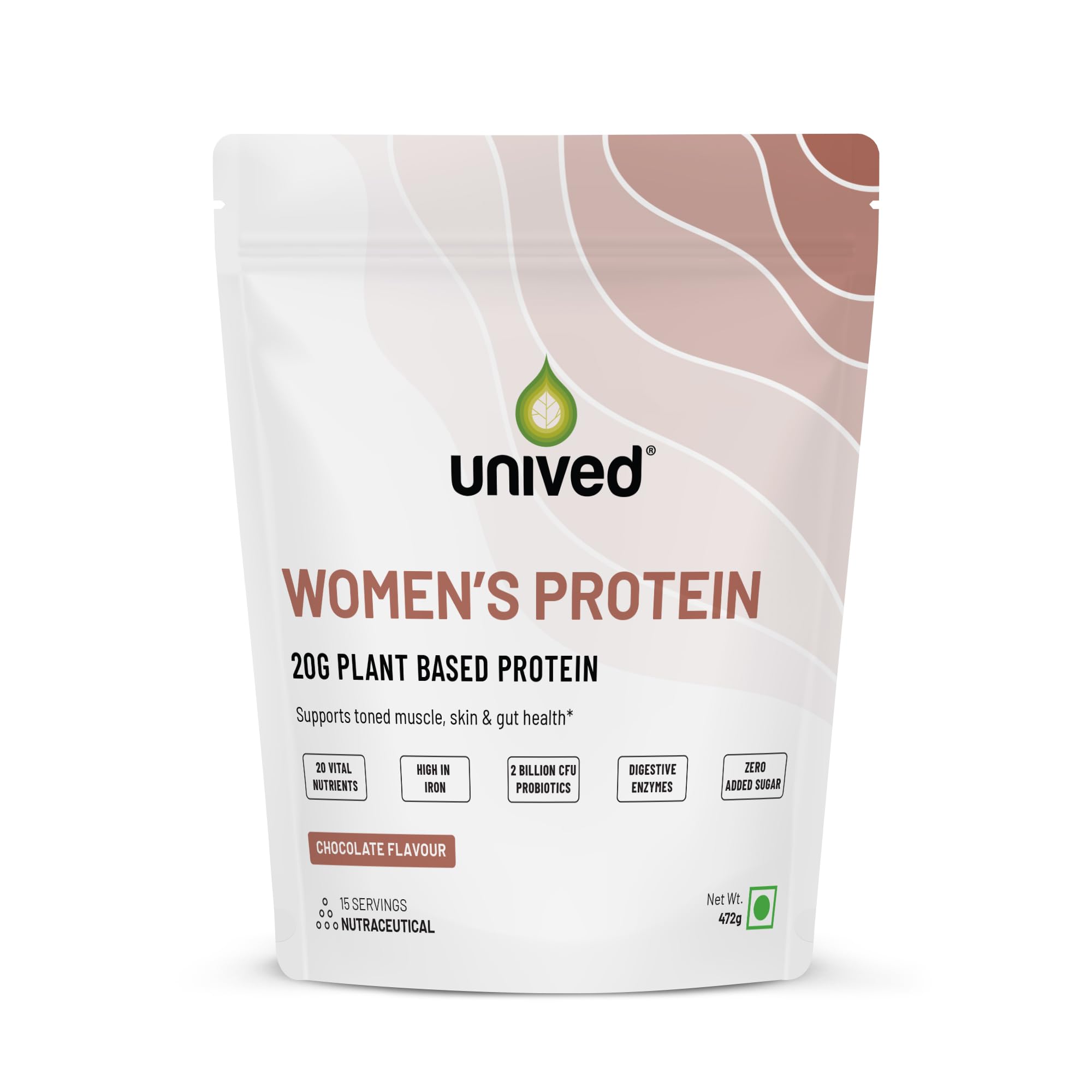 Unived’s Womens Protein | Vegan & Plant-based Protein | 20g of Pea Protein along with 3.64g BCAA | For Lean Muscle Development, Gut Health, Skin Health & Overall Wellness | 15 Servings (B0BTLDJZKZ) Amazon Price History, Amazon Price Tracker