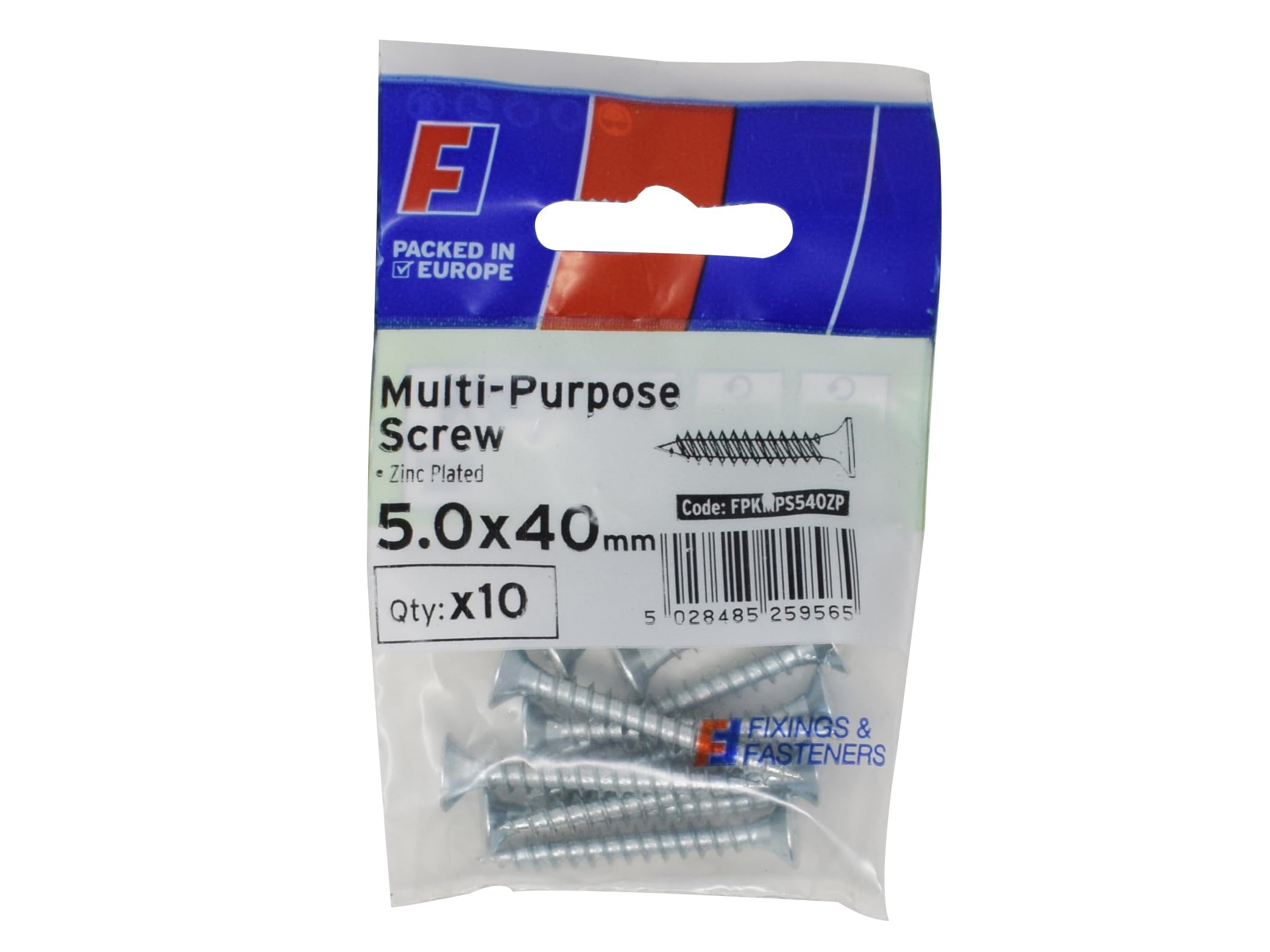 Forgefix Limited Forgefix Forgepack Multi-Purpose Screw Fpkmps540zp