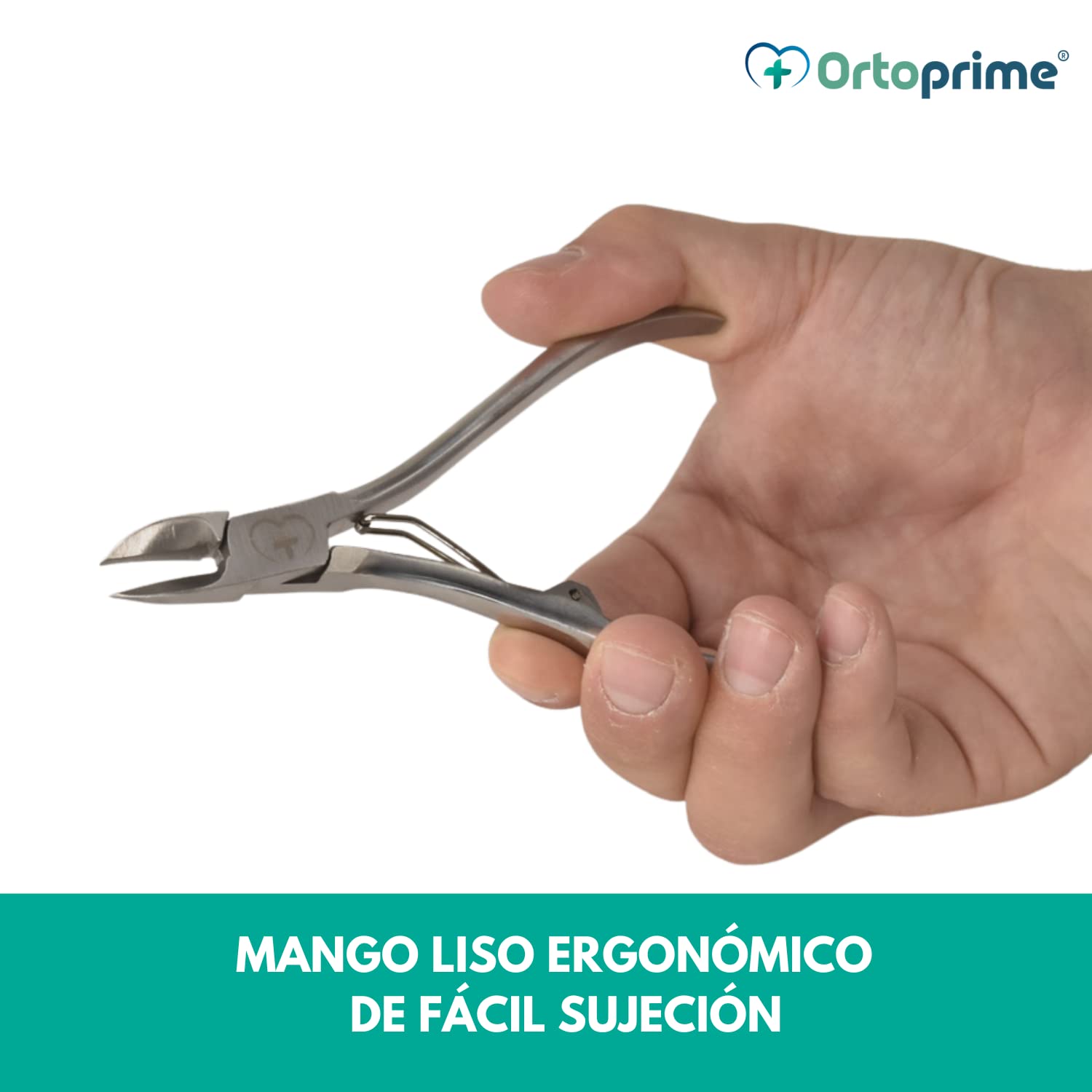 OrtoPrime Pince Coupe-ongle Professionnel - Pince à Couper les Ongles - Coupe Ongles Professionnels pour Pieds Adultes - Pince à Ongles incarnés - Pince Coupante Ongles pour les PIEDS ET MAINS