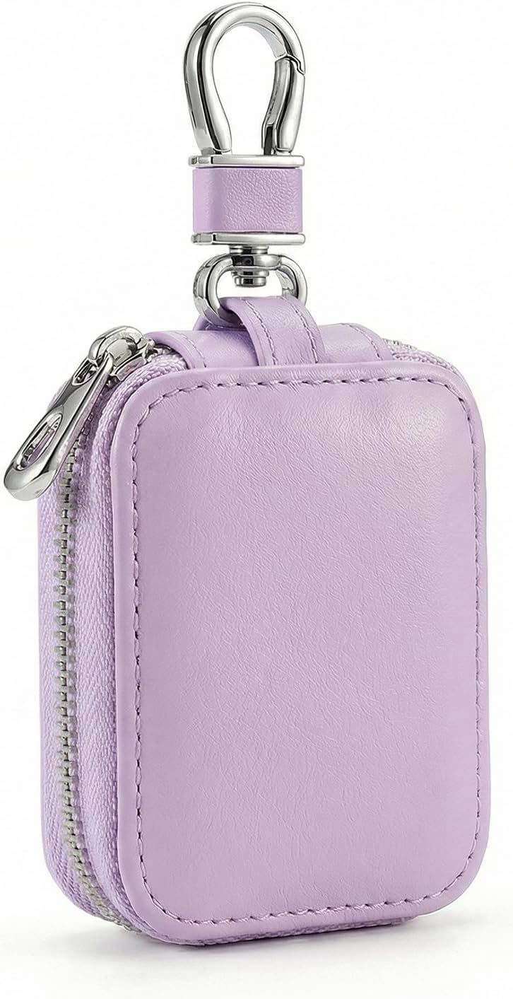 1 Pack Earbud Case Pouch, Headphone Carrying Case, Purple