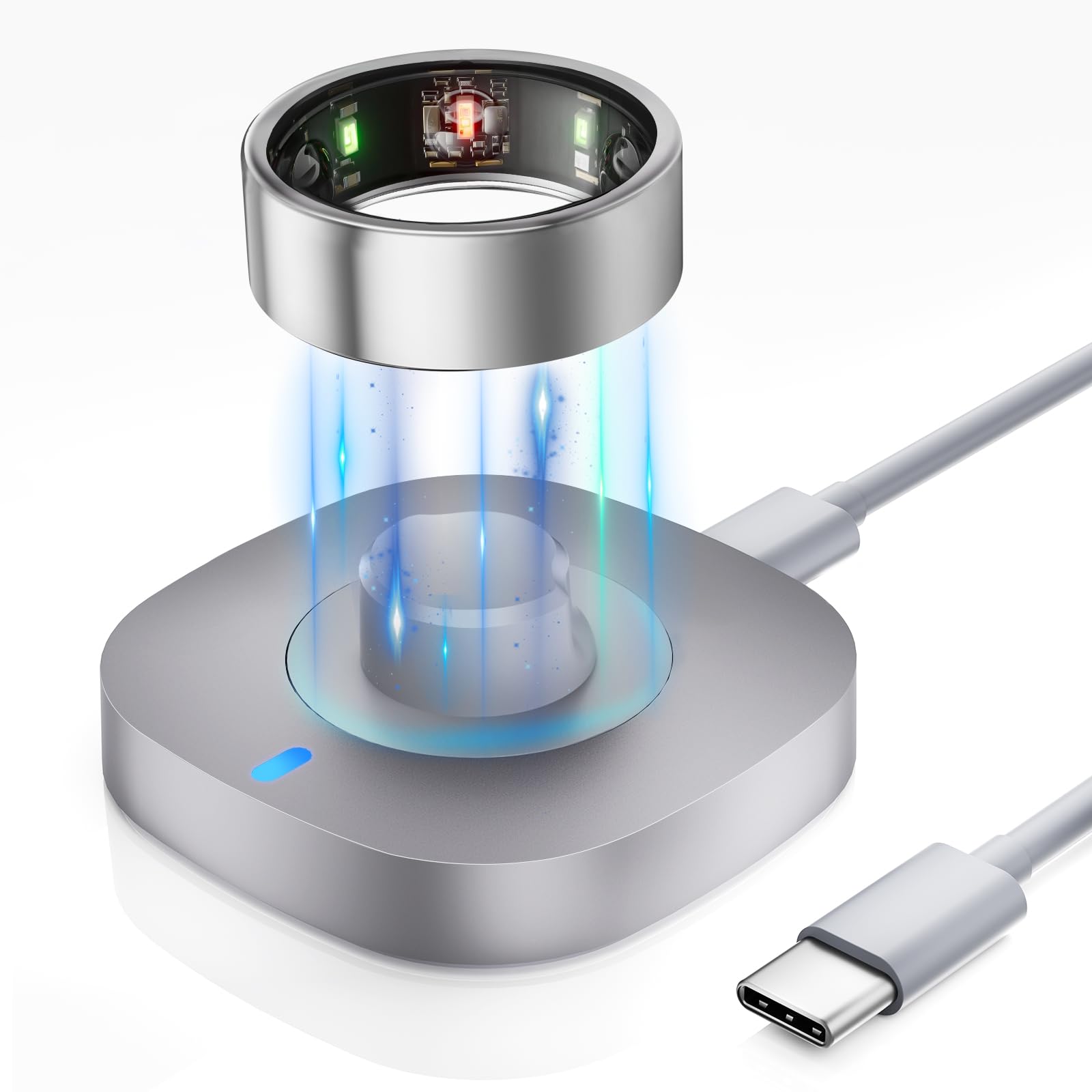 Amazon.co.jp: Snyeest Oura Ring Gen 3充電器対応 - サイズ7 - 充電