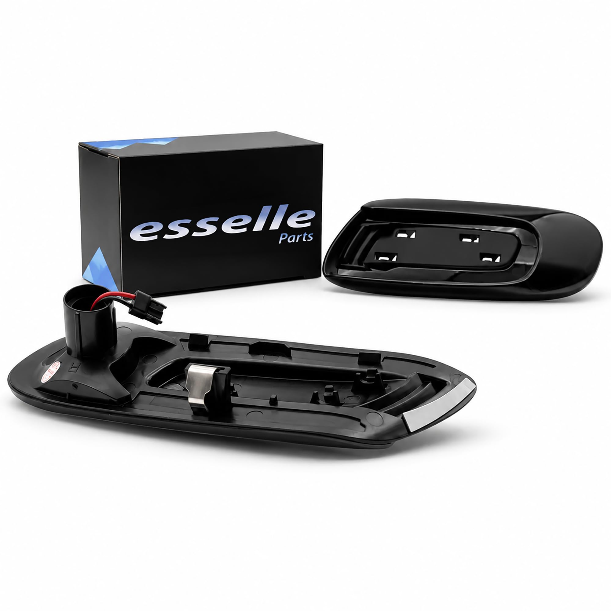 Coppia Frecce Laterali Nero Fumé Progressive Dinamiche A Led per Mini Cooper F55 F56 F57, Clubman F54, Plug and play Canbus nessun errore