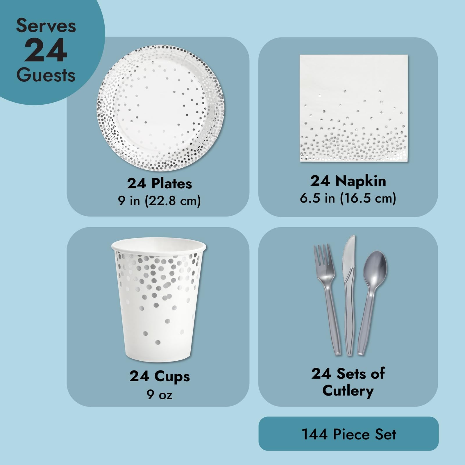 20 Gold Polka Dot Paper Napkns, Brthday Party Napkns, Weddng