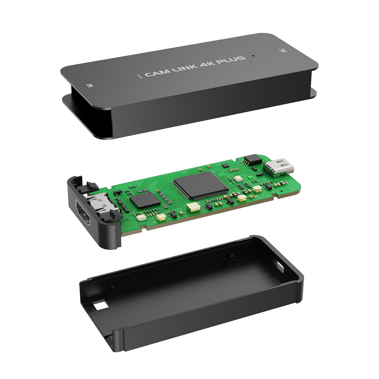 Docooler Tarjeta de captura de vídeo 4K Plus, USB 3.0 de alta velocidad de transmisión, plug and play para grabación de PC, conexión estable, calidad de imagen clara