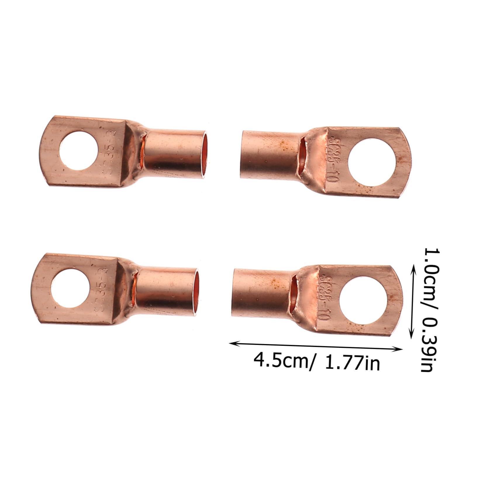 Capicorda Elettrico ad Anello Set 1 Rame con Guaina Termorestringente