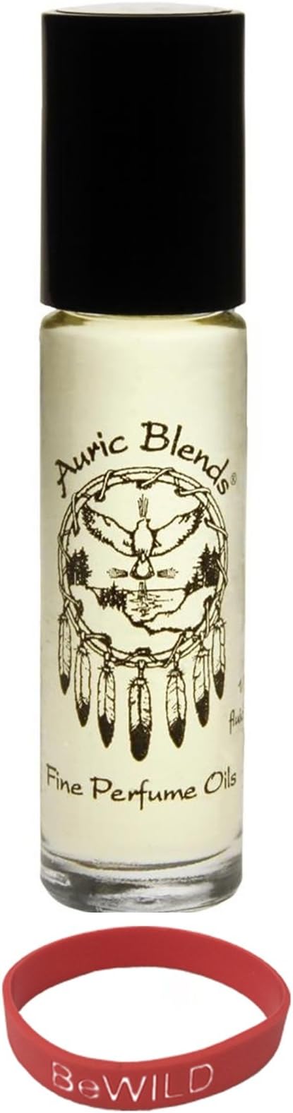 Roll On Black Coconut 1/3 oz Perfume Oil by Auric Blends & BeWild Bracelet