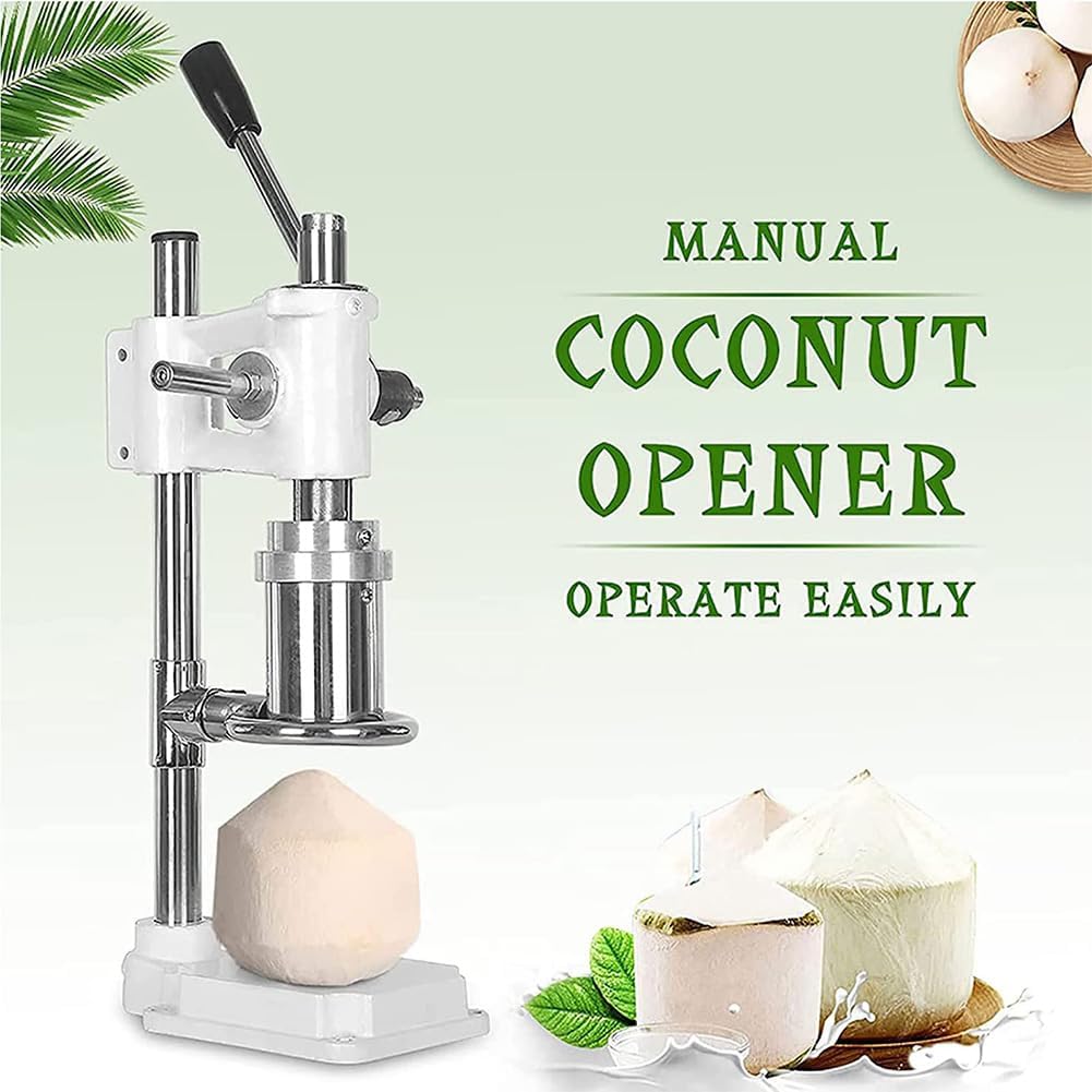 Manual Coconut Hole Opener, Commercial Coconut Hole Opener, Adjustable Tender Coconut Hole Opener Tool for Fruit Shop