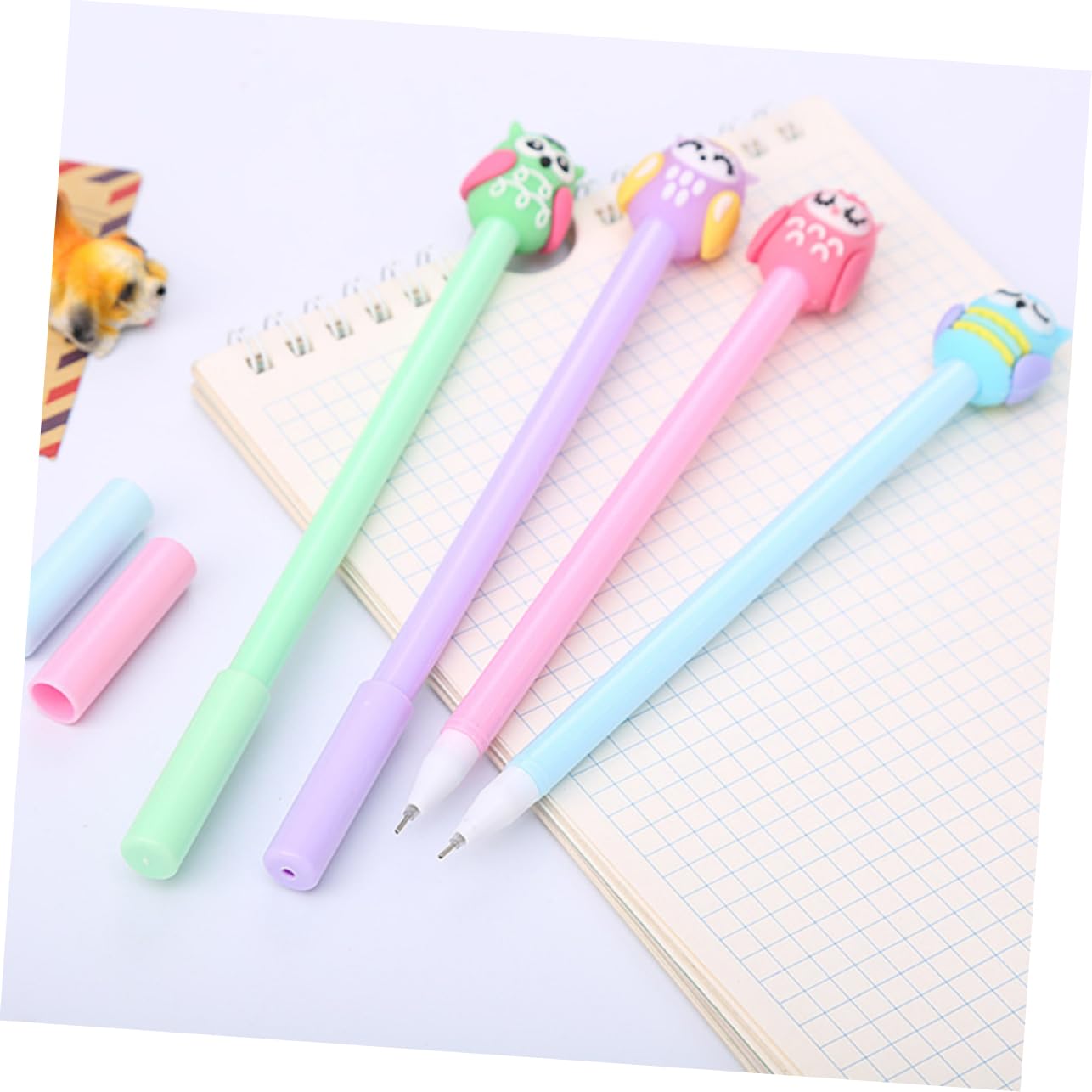Operitacx 36pièces Stylos Gel Cartoon Créatifs De Stylos à Encre Gel Owl Pour Écriture Et Dessin Fournitures Scolaires Et Bureau Kawaii