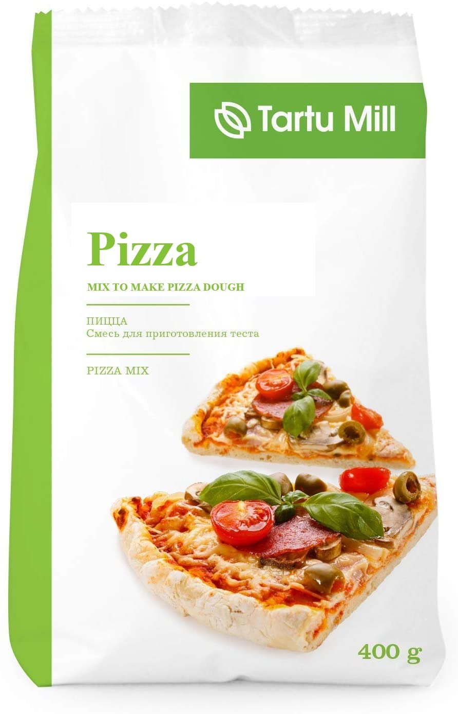 1x 400g Pizza Base Mix Just add Water Premium Instant Dough Mix Tartu Mill (1x 400g Pizza Mix)