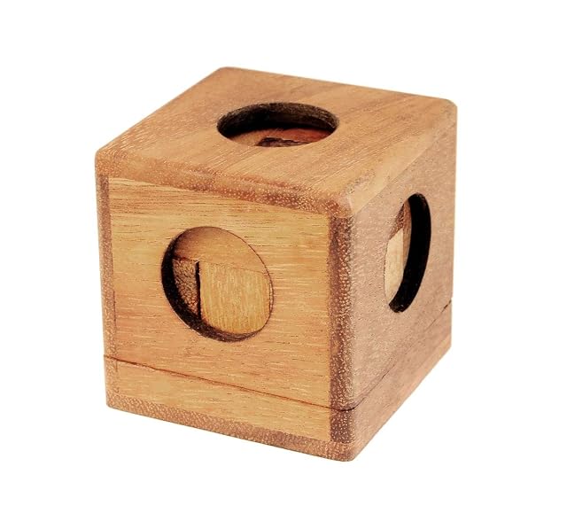 Foto 4 de 5 de Logica Juegos Art. Los Ladrillos de Da Vinci Mini - Rompecabezas 3D de Madera - 100 Juegos en 1 - Cubo Soma