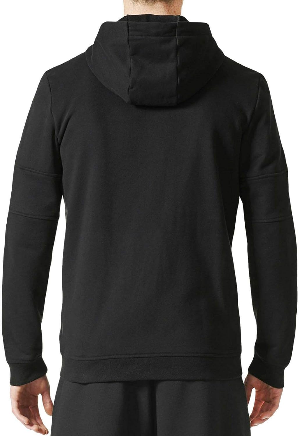 adidas Men's Ornamental Block Full-Zip Hoodie Small Black - Image 3