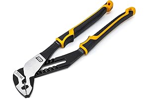 GEARWRENCH 10" Pitbull K9 Straight Jaw Dual Material Tongue and Groove Pliers