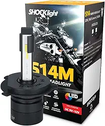 Lâmpada Superled 3D Moto H4 12v 35w 3600 Lumen 6000 Shocklight
