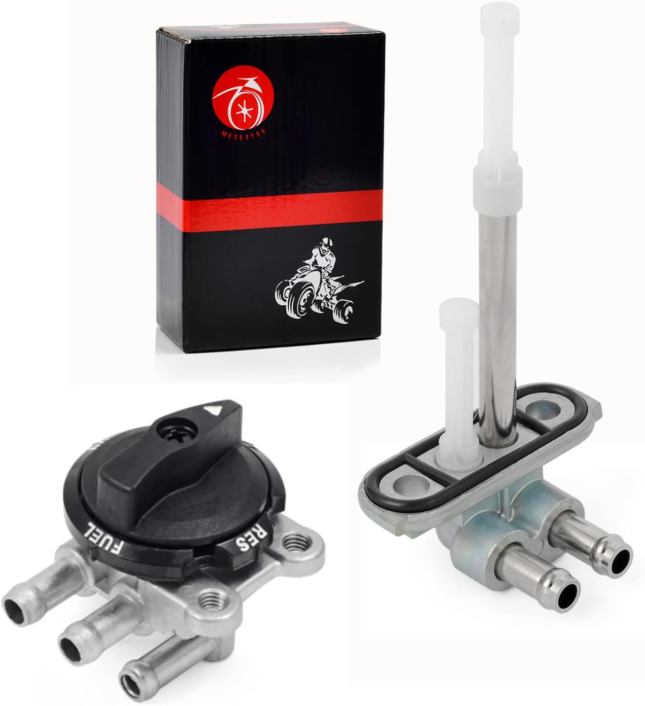 Fuel Valve Petcock & FUEL Tank FILTER Outlet For Kawasaki Prairie 300 KVF300 1999 2000 2001 2002 51023-1404 49019-1099