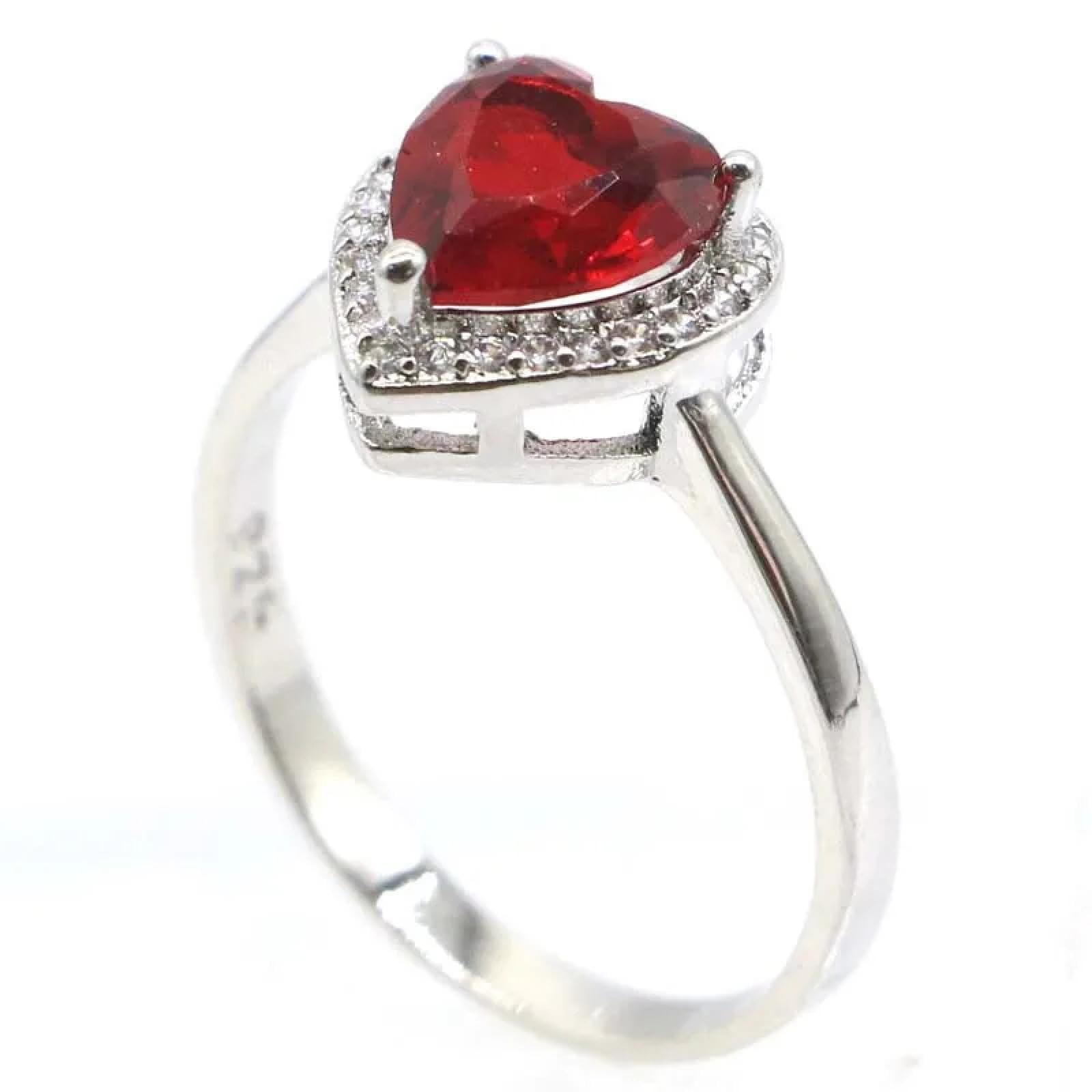Ring Ringe Damen Bijouterie Herren 11 X 11 Mm, Schöne, Süße Goldene Citrin-Rotrubin-Damenringe Für Partys Und Den Täglichen Gebrauch, 7,5 Redbloodruby