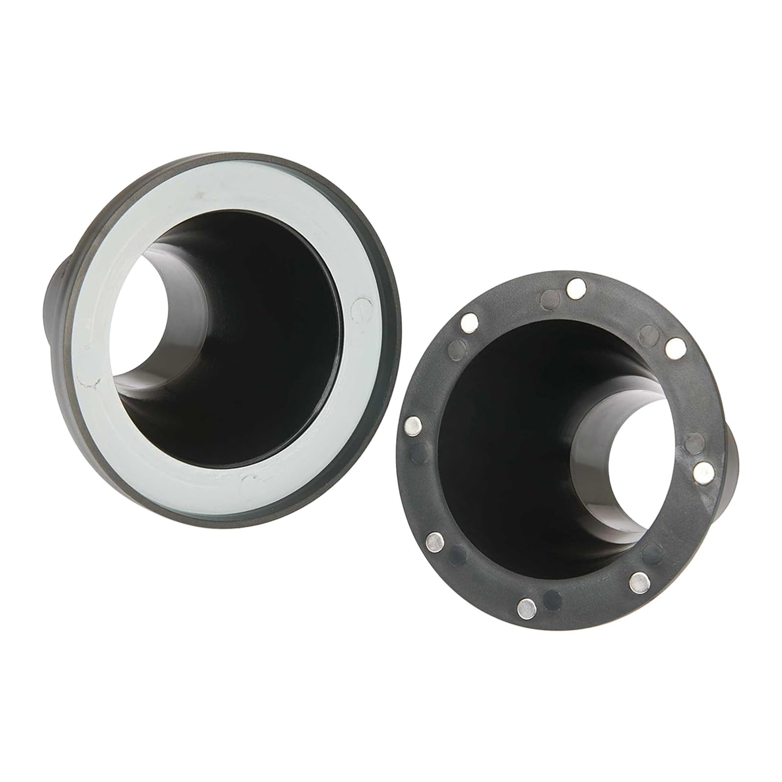 WEILWH Magnetic Collection Adapter For 4 Inch Vacuum Hose Easy Attachment Using ABS For Woodworking Equipment