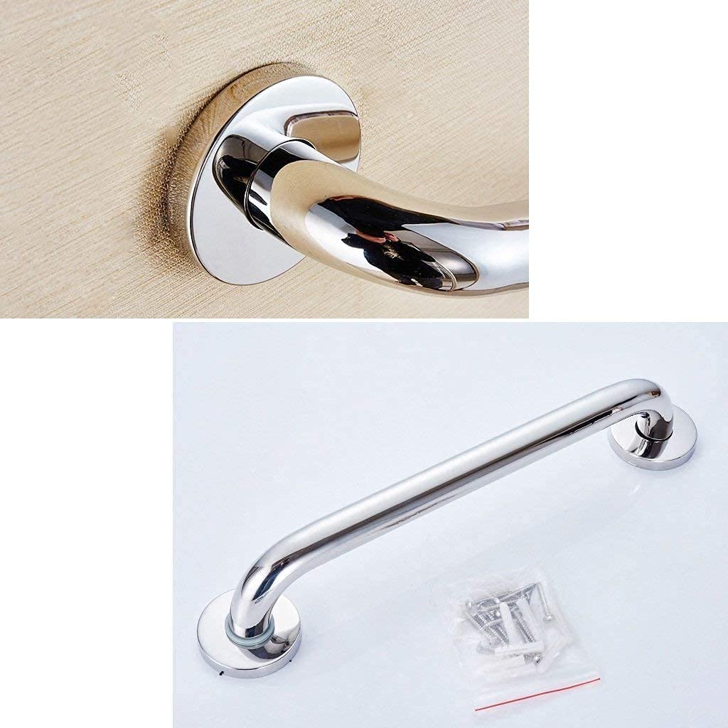 Barra de apoyo de seguridad, Barra de apoyo para baño, pasamanos antideslizante de Cromo pulido para ancianos, Niños discapacitados para baño, ducha, baño, manija de ducha, bañera/58 cm ()