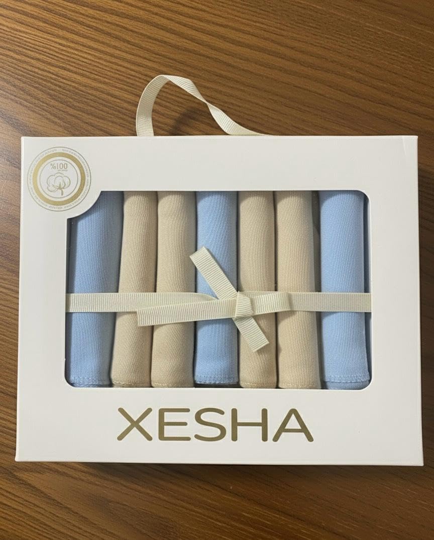 Pamuk Bebek A z Mendili 7 li Set Emzirme Mendili   Ultra Yumu ak ve Y kanabilir & Nefes Alabilen