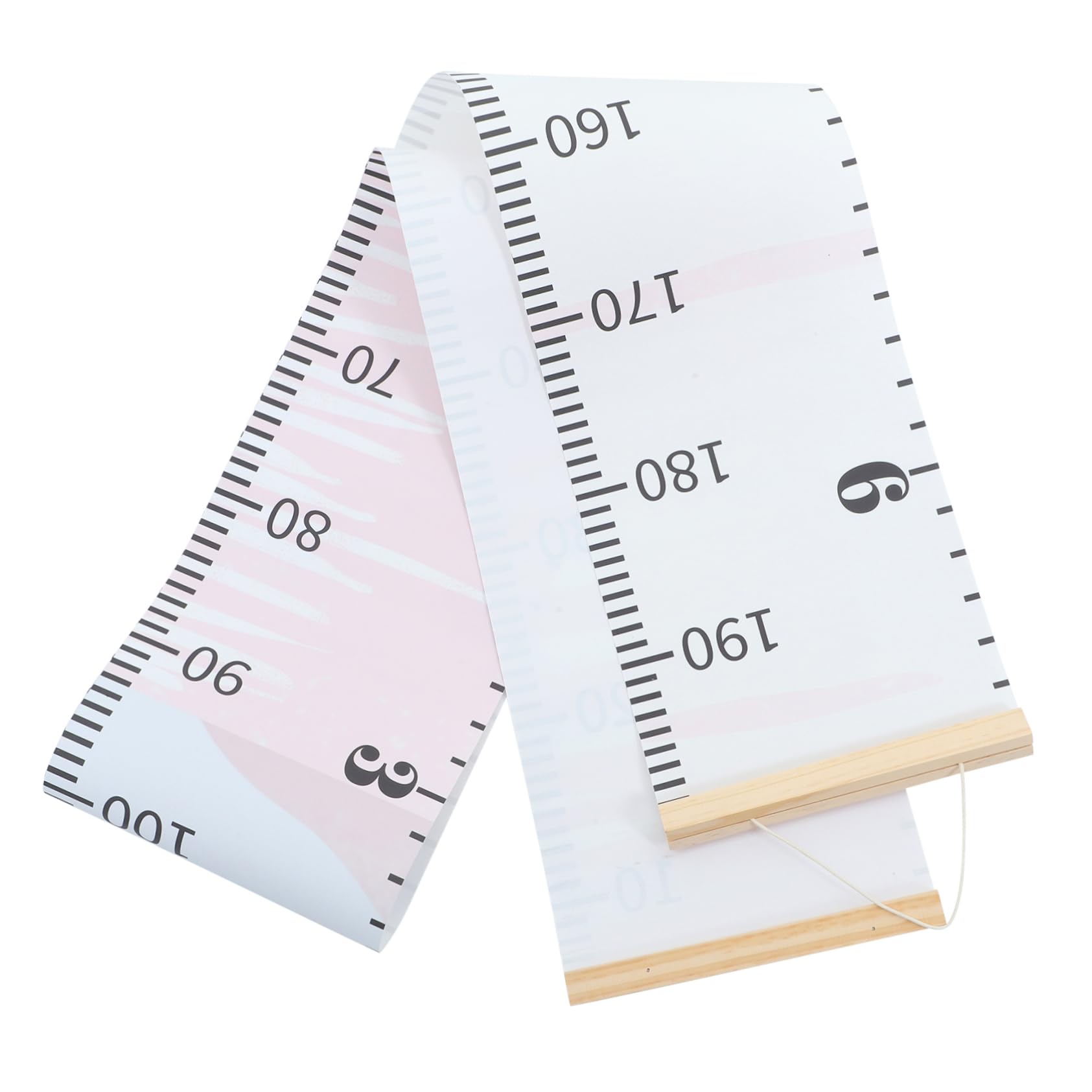 Abaodam Cartoon Style Growth Chart Ruler Kids Wall Hanging Height Chart for Children Room