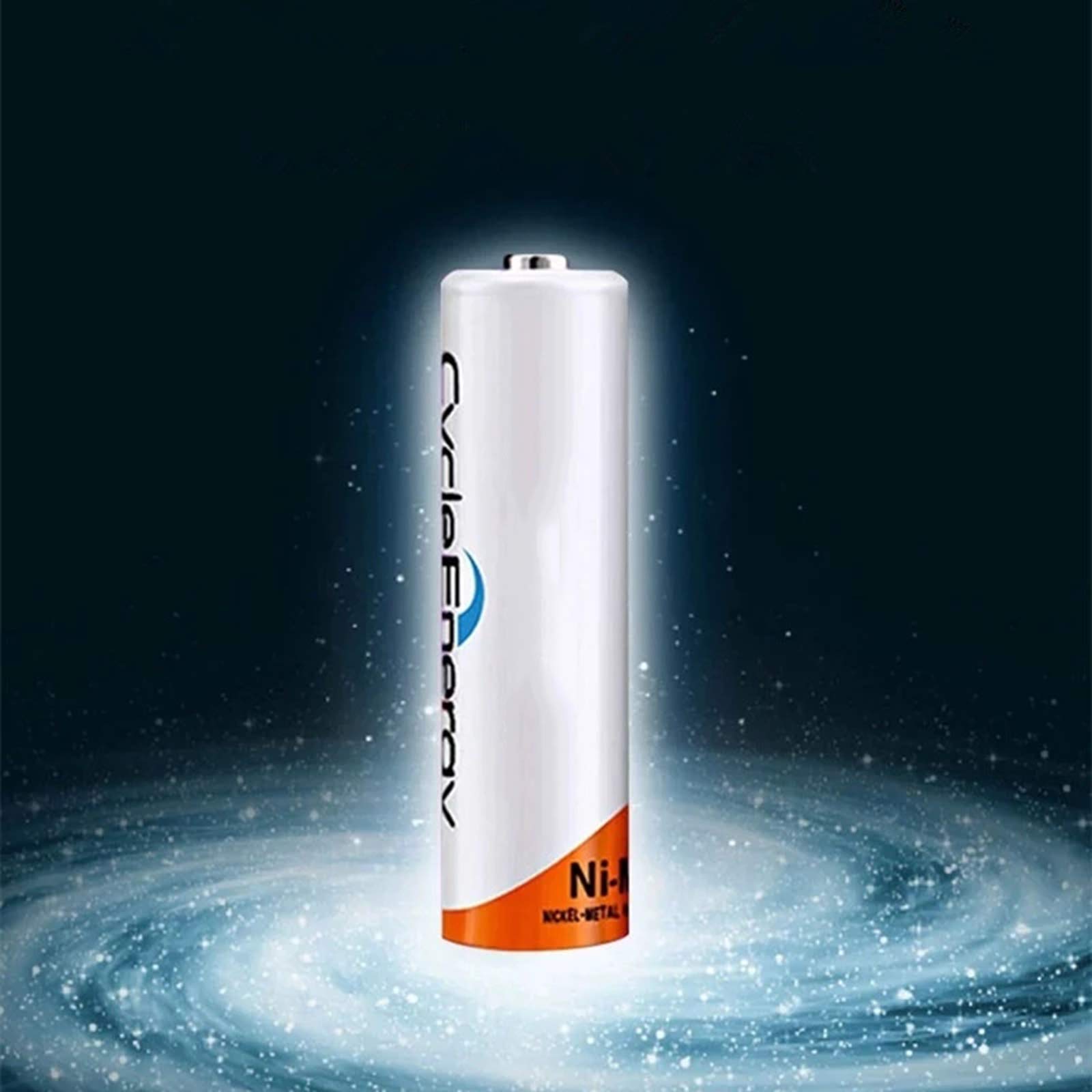 Batterie AA da 1,2 V Ad Alta capacità Batterie Ricaricabili Batterie 4600 mAh 2A Batteria Ricaricabile Ni-MH per Torcia,8pcs