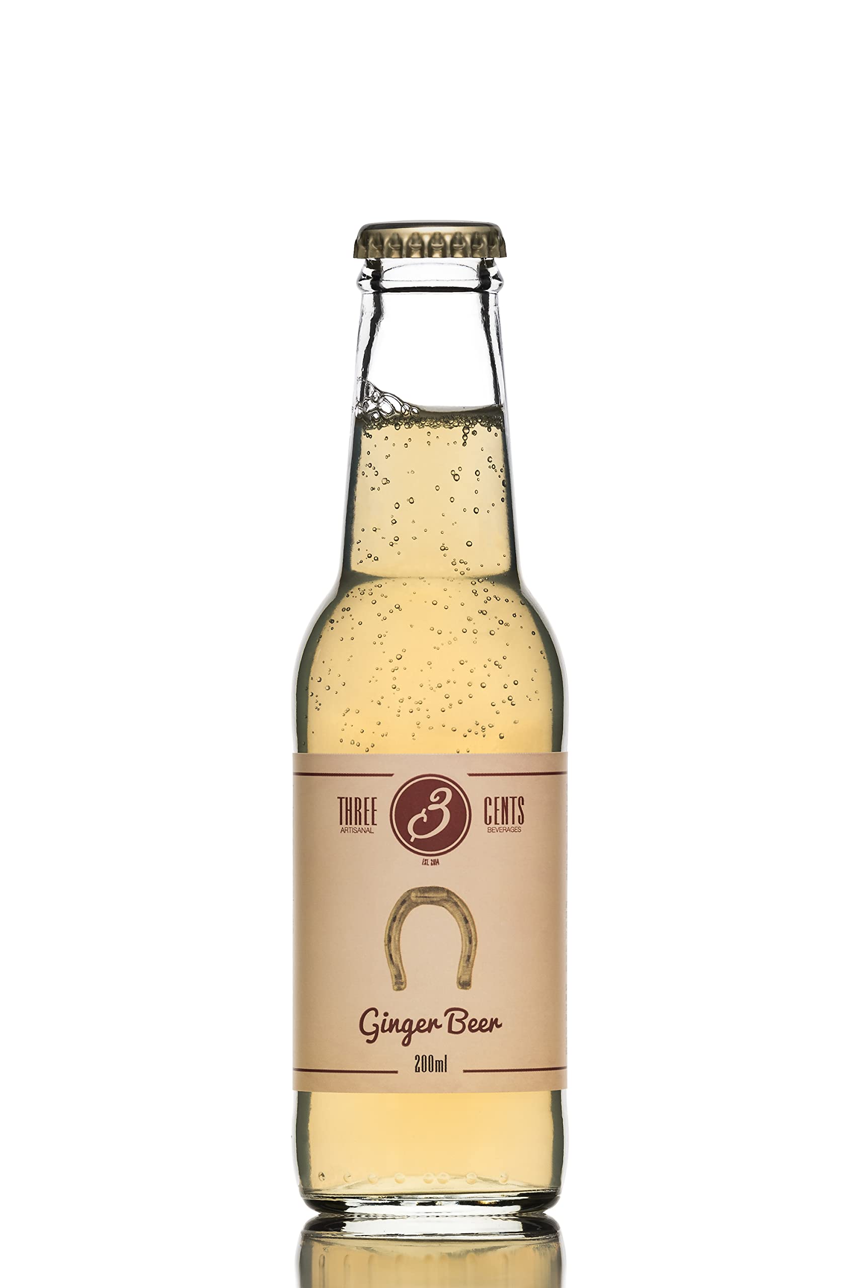Three Cents Ginger Beer 24x200ml