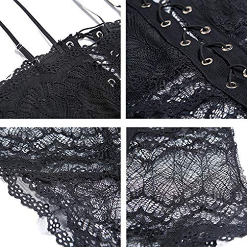 kexinda Vrouwen Sexy Lingerie Deep V ondergoed vrouwen hals Mouwloos hoge taille Erotische Kant nachtkleding - Afbeelding 8