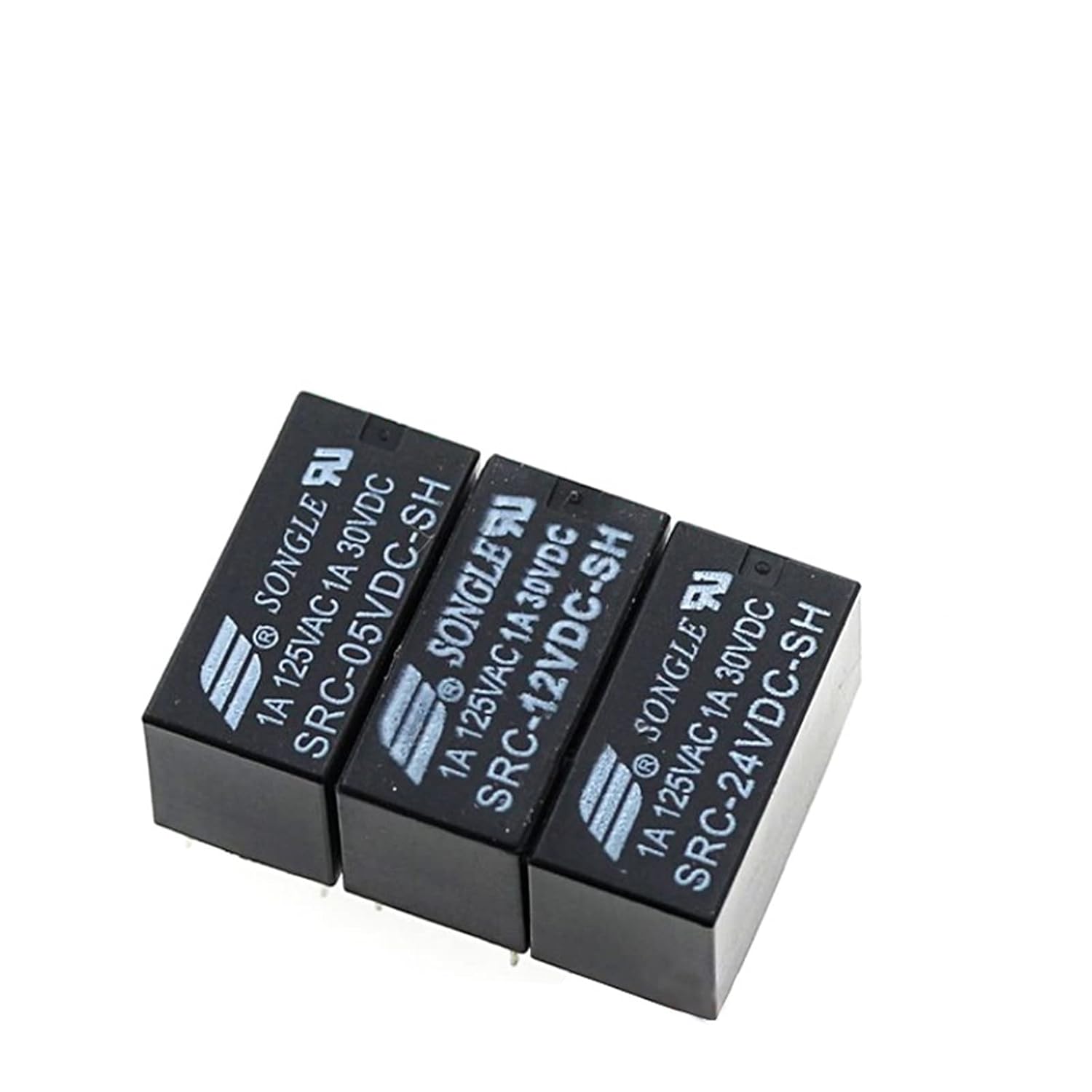 5PCS/Lot Signal Relay SRC-05 12 24VDC-SH 5V 12V 24V Two Open and Closed 1A 8 Pin New and Original(Src-05vdc-sh)