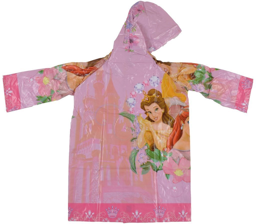 Krystle Girl'S Pvc Raincoat (Mix Colors And Prints) For Age 3-4 Years